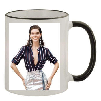 Hilary Rhoda 11oz Colored Rim & Handle Mug