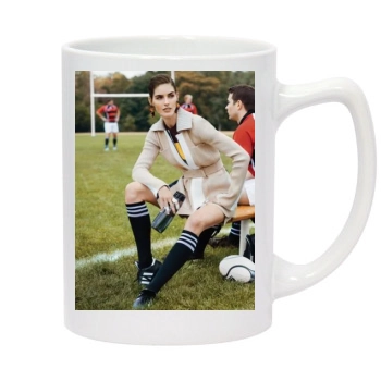 Hilary Rhoda 14oz White Statesman Mug