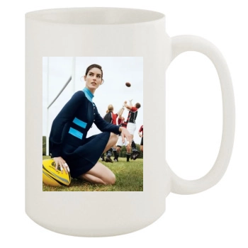 Hilary Rhoda 15oz White Mug