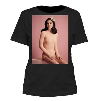 Hilary Rhoda Women's Cut T-Shirt