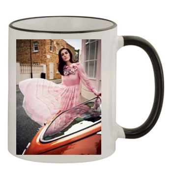 Hilary Rhoda 11oz Colored Rim & Handle Mug