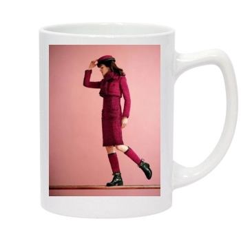 Hilary Rhoda 14oz White Statesman Mug