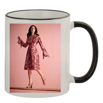 Hilary Rhoda 11oz Colored Rim & Handle Mug