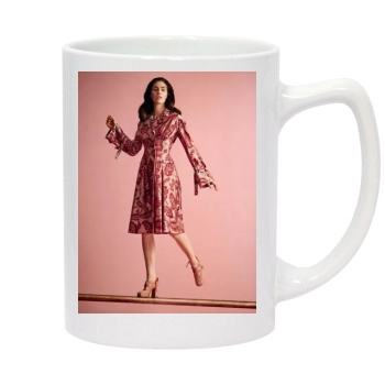 Hilary Rhoda 14oz White Statesman Mug