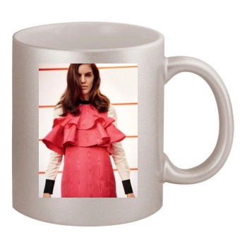 Hilary Rhoda 11oz Metallic Silver Mug