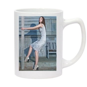 Hilary Rhoda 14oz White Statesman Mug