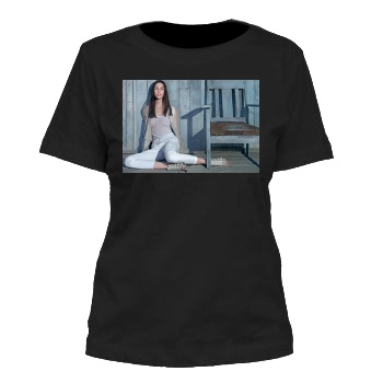 Hilary Rhoda Women's Cut T-Shirt