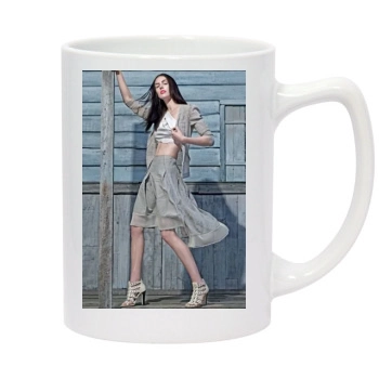 Hilary Rhoda 14oz White Statesman Mug