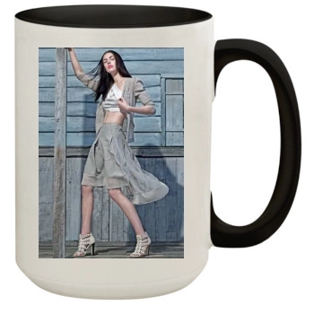 Hilary Rhoda 15oz Colored Inner & Handle Mug