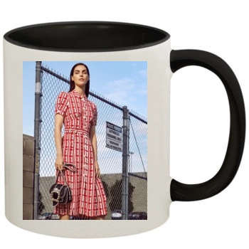 Hilary Rhoda 11oz Colored Inner & Handle Mug