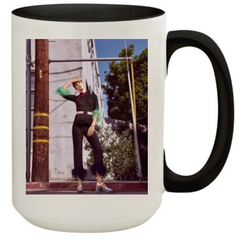 Hilary Rhoda 15oz Colored Inner & Handle Mug