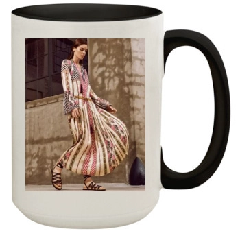 Hilary Rhoda 15oz Colored Inner & Handle Mug