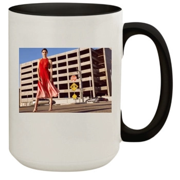 Hilary Rhoda 15oz Colored Inner & Handle Mug