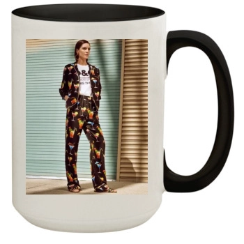 Hilary Rhoda 15oz Colored Inner & Handle Mug