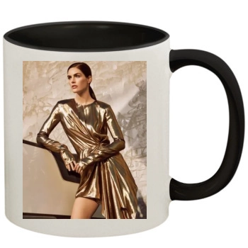 Hilary Rhoda 11oz Colored Inner & Handle Mug