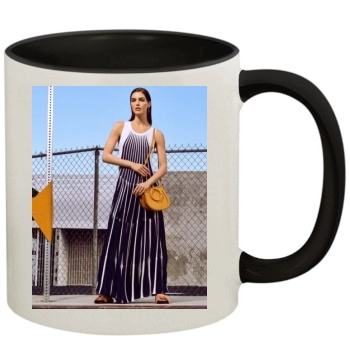 Hilary Rhoda 11oz Colored Inner & Handle Mug