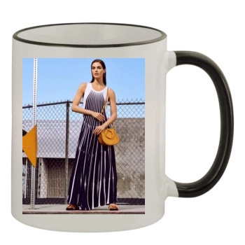 Hilary Rhoda 11oz Colored Rim & Handle Mug