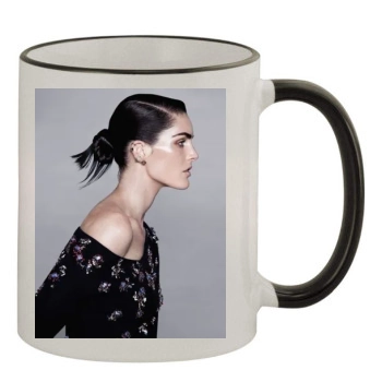 Hilary Rhoda 11oz Colored Rim & Handle Mug