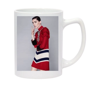 Hilary Rhoda 14oz White Statesman Mug