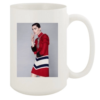 Hilary Rhoda 15oz White Mug