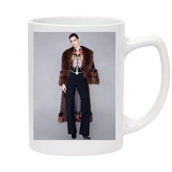 Hilary Rhoda 14oz White Statesman Mug