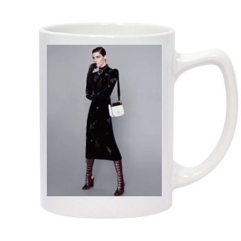 Hilary Rhoda 14oz White Statesman Mug