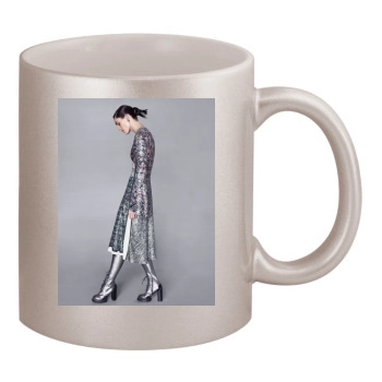 Hilary Rhoda 11oz Metallic Silver Mug