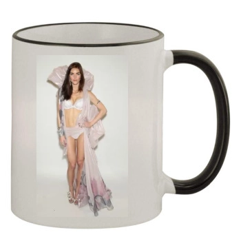 Hilary Rhoda 11oz Colored Rim & Handle Mug