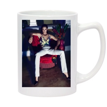 Hilary Rhoda 14oz White Statesman Mug