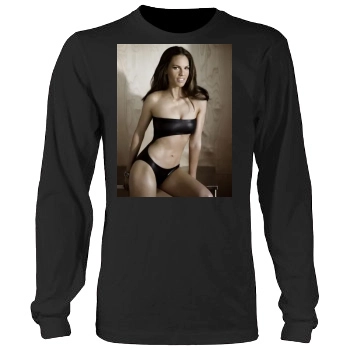 Hilary Swank Men's Heavy Long Sleeve TShirt