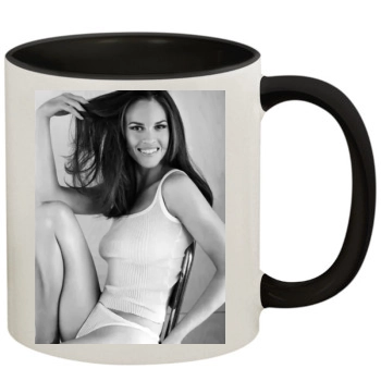 Hilary Swank 11oz Colored Inner & Handle Mug