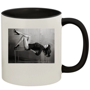 Hilary Swank 11oz Colored Inner & Handle Mug