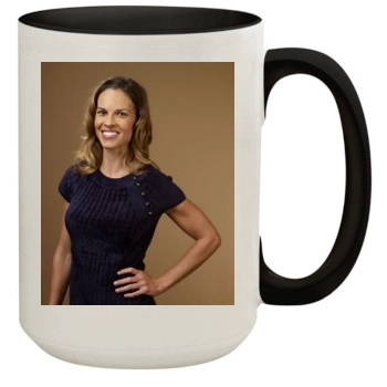 Hilary Swank 15oz Colored Inner & Handle Mug