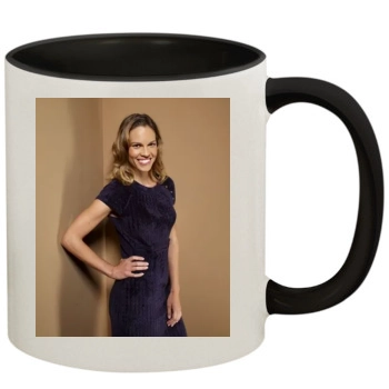 Hilary Swank 11oz Colored Inner & Handle Mug