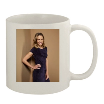 Hilary Swank 11oz White Mug