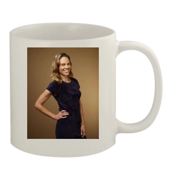 Hilary Swank 11oz White Mug