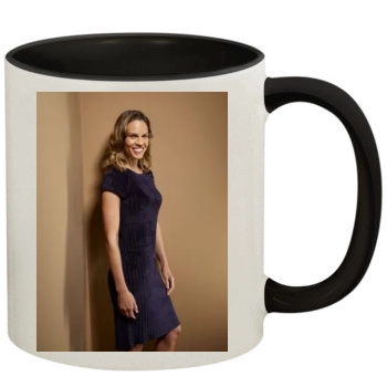 Hilary Swank 11oz Colored Inner & Handle Mug