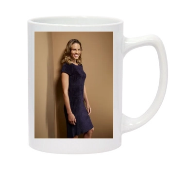 Hilary Swank 14oz White Statesman Mug