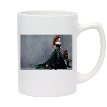 Hilary Swank 14oz White Statesman Mug