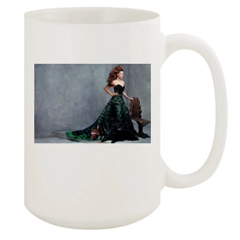 Hilary Swank 15oz White Mug