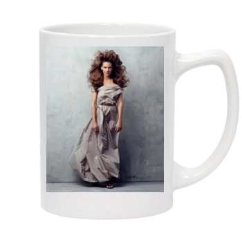 Hilary Swank 14oz White Statesman Mug