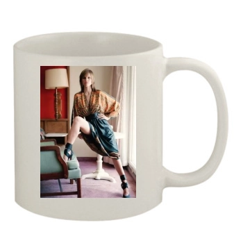 Hilary Swank 11oz White Mug