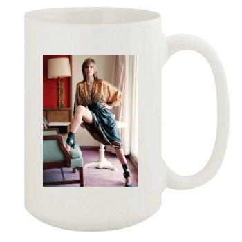 Hilary Swank 15oz White Mug