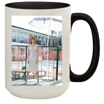 Hilary Swank 15oz Colored Inner & Handle Mug