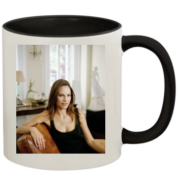 Hilary Swank 11oz Colored Inner & Handle Mug