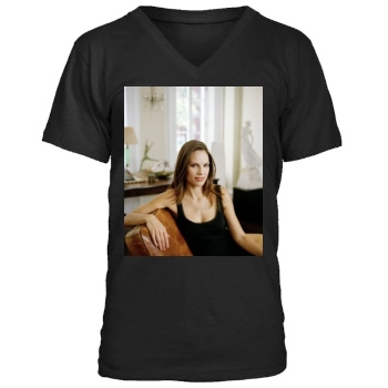 Hilary Swank Men's V-Neck T-Shirt