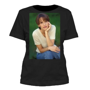 Hilary Swank Women's Cut T-Shirt