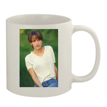 Hilary Swank 11oz White Mug