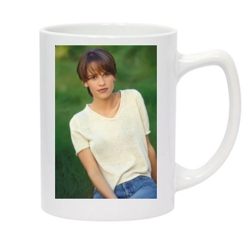 Hilary Swank 14oz White Statesman Mug