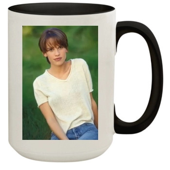 Hilary Swank 15oz Colored Inner & Handle Mug